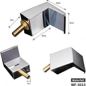 Cascade Waterfall Bathtub Faucet Control