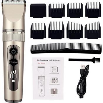 Electric Hair Clipper with Ceramic Blades
