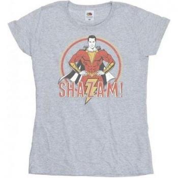 Camiseta de Mujer DC Comics Shazam Retro en Algodón Talla L