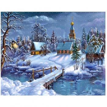 Décor Murale Nocturne Noël