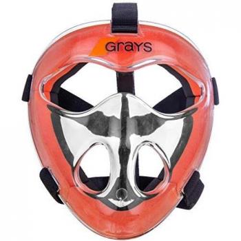 Youth Hockey Facemask, Clear Orange – GRAYS 2020‑21 Model