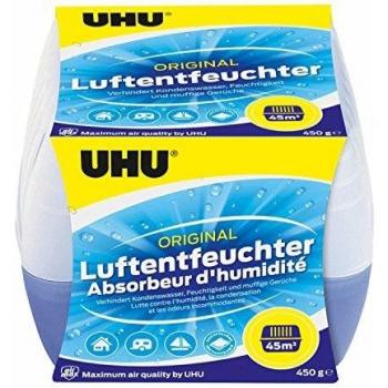 Transparent Energy‑Free UHU 47130 Airmax Gel Dehumidifier