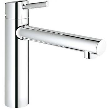 Grohe Concetto Kitchen Faucet with Medium High Spout and 1
