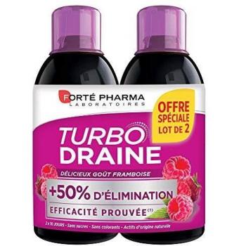 Forté pharma turbodraine framboise duo 500ml