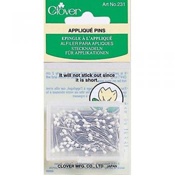 Clover 231 Size 12 Applique Pins (150 Count)