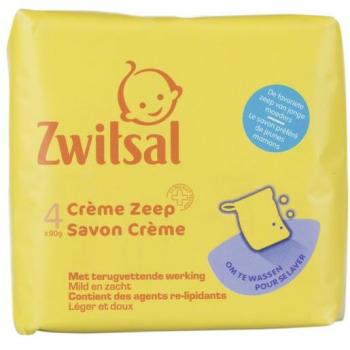 Zwitsal Pflege-Seife für Babys 4 x 90 g