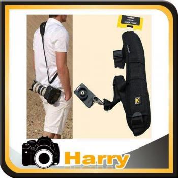 Snelsluiting Enkele Schouder Camera Draagriem voor DSLR Camera 5D4 1DX D4 D5