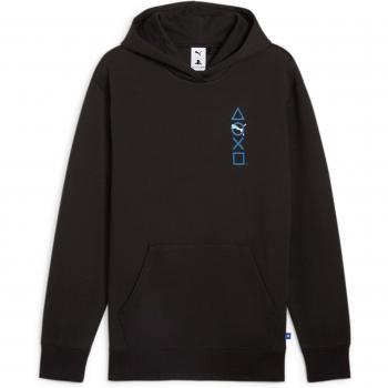 Sudadera con capucha Puma x PLAYSTATION gráfica negra talla L