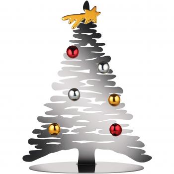 Albero di Natale Alessi in acciaio con magneti in porcellana cm 30 BM06/30