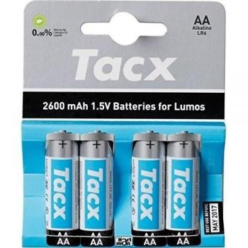 Tacx 1.5 V AA Battery Set, 2600 mAh, Pack of Four