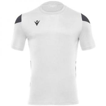 Macron Polis Midnight Blend T‑Top – White/Ash Grey, M (Men/Women)