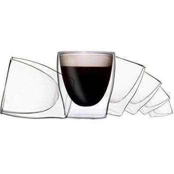 DUOS 6X 80ml Espresso Gläser Set
