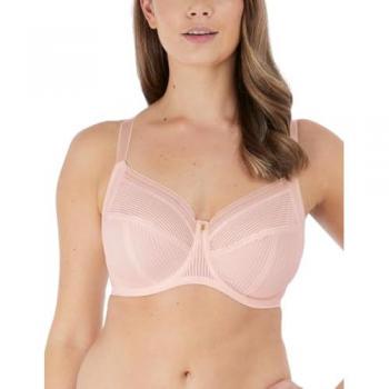 Full‑Cup Pink Side‑Support Bra – Fantasie Fusion – Size 38H