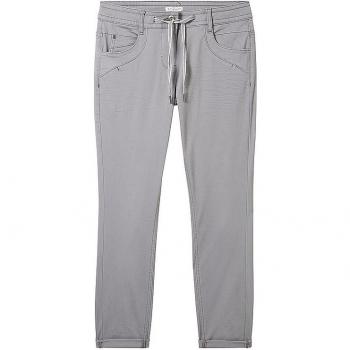 Femme Gris Pantalon Tom Tailor Tapered Relaxed 1040963