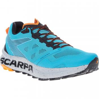 Scarpa Spin Planet Trailrunning Schuhe hellblau/orange 43