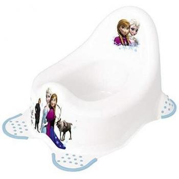 Orinal infantil de Frozen, diseño antideslizante, color blanco, para edades de 18 meses a 3 años