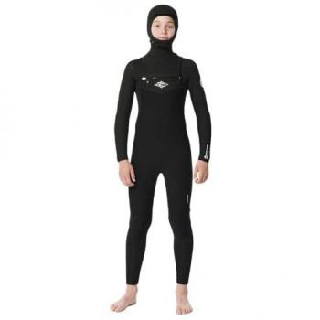 Rip Curl Muta Neoprene 5mm Con Zip Petto Per Ragazzi