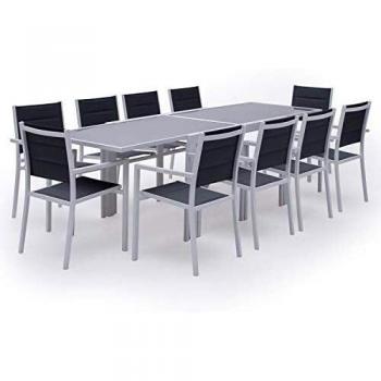 Salon de Jardin LAMPEDUSA Extensible