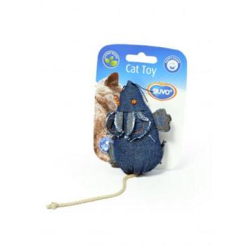 Giocattolo per Gatti Denim Blu 10 x 6 cm