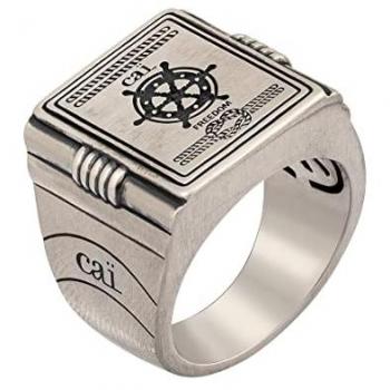 CAÏ Silberring Caï Herren-Herrenring 925er Silber