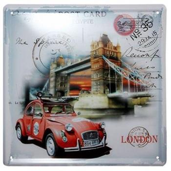 Lo+deModa Eve051 – 20 cm × 20 cm Urban‑Retro‑Metall