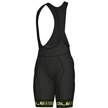 Alé Strada Fluoro‑Yellow Bib Shorts – 2XL