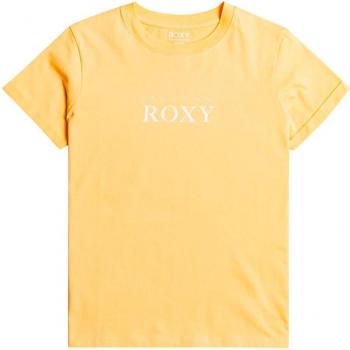 T-shirt Roxy Noon Ocean giallo bianco manica corta