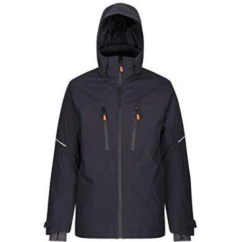Men’s Regatta X‑Pro Marauder III Water‑Resistant Thermal Jacket – Grey/Black, L