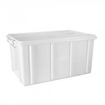 Cassetta box con coperchio 55x40x29 Bianco