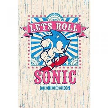 Póster Sonic Let´S Roll