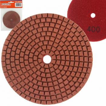 Abrasivo Diamantino 100 mm grana 400, ideale per pietra e ceramica