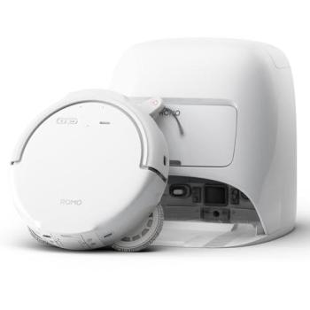 DJI ROMO S Roboter-Staubsauger mit 25.000‑Pascals‑Absaugkraft und Reinigungsstation