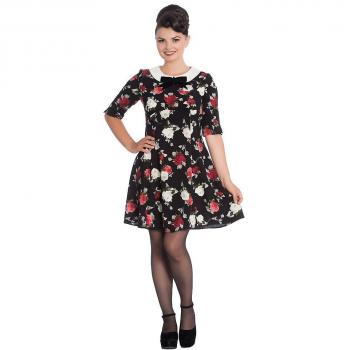 Hell Bunny Selma Mini Dress (Negro)