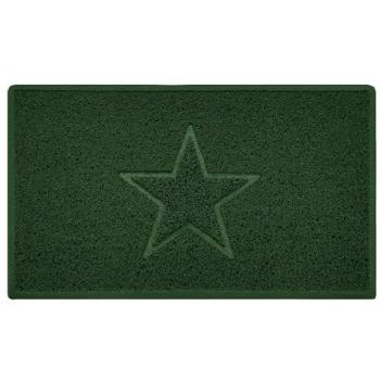 Fresh Green Spaghetti Star Entrance Mat – 45x75 cm