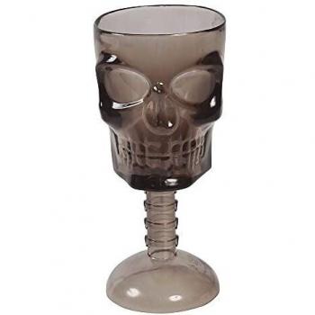 Guirca Crâne Recyclable à Pied – 18 cm de Verre