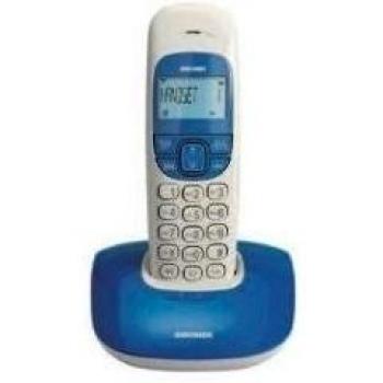 Brondi Nice DECT Identificador de Llamadas Azul, Color Blanco