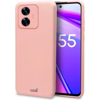 Carcasa de Silicona Rosa para Realme C55