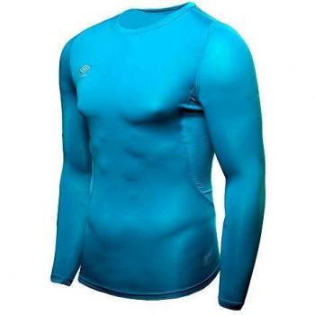 T-shirt à manches longues Umbro Core Ls Crew, Bleu (Vista Blue Bcc), XX-Large Homme