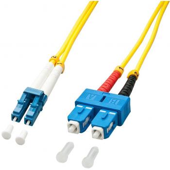 Lindy 15m LC/SC OS2 Singlemode Fiber Optic Patch Cable