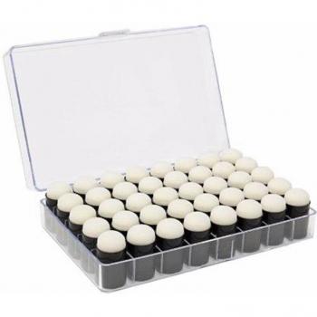 Kit Découpage 40 Tampons – Encre, Éponge, Brosse
