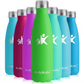 KollyKolla Men's Stainless Steel Water Bottle
