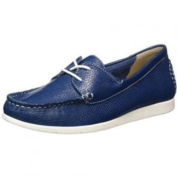 CAPRICE Damen 23652 Mokassin, Blau (Ocean Deer), 35 EU