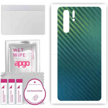 Film d’adhérence carbone chameleon – coque arrière Huawei P30 Pro