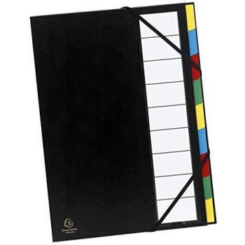 Trieur Rigide 9 Compartiments Exacompta