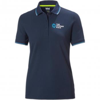 Polo Helly Hansen The Ocean Race corto azul marino mujer