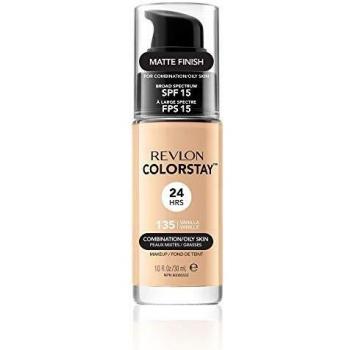 Revlon Colorstay Make-up für Mischhaut/Fettige Haut LSF 15, 30 ml, Vanille (135)