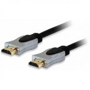 CAVO HDMI 2.0 EQUIP 119346 HIGHSPEED HQ M-M 7,5m con Ethernet Nero