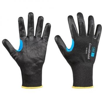 Honeywell CoreShield Smooth Nitrile Cut F Gloves Black Size 09