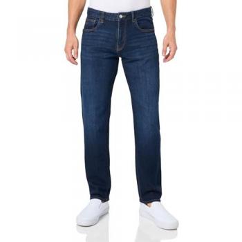 Armani Exchange Outlets Jeans de Algodón Indigo