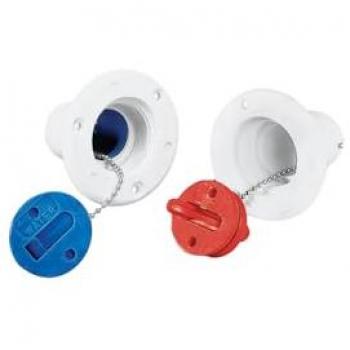 Nable plastique pour réservoir d'eau douce 38 mm couleur blanche